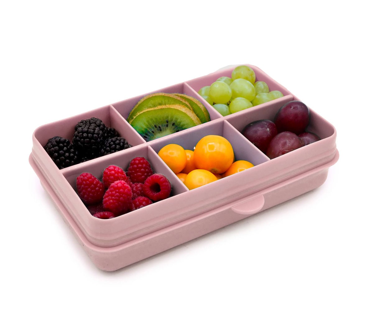 Snackle Box Mini com 6 compartimentos