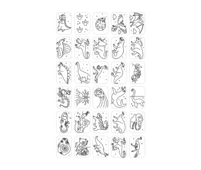 Recharges pour KidyDraw Mini Galaxie et Dinosaures