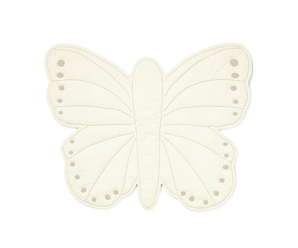 Manta-Colcha Mariposa White