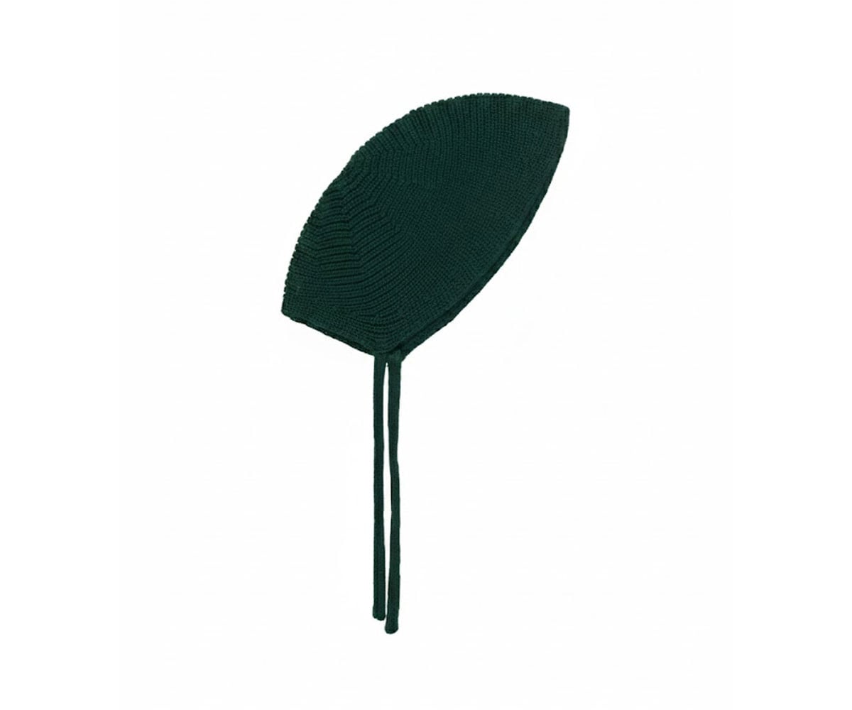 Bonnet pour Poupée Gommu Solid Green