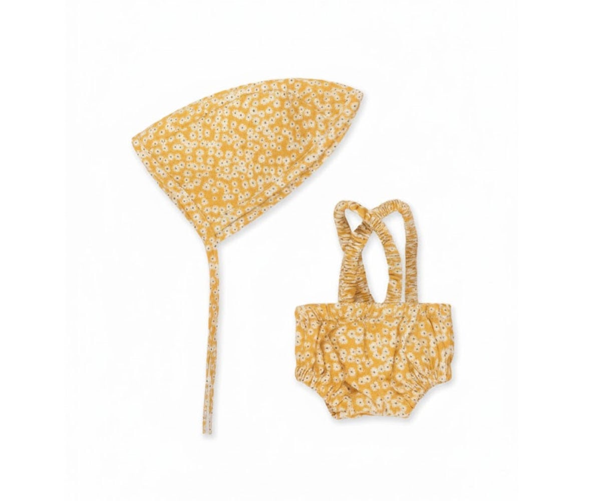 Conjunto de Pelele y Gorro para Muñecos Gommu