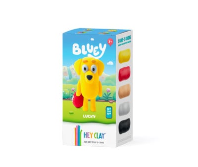 Plastilina Interattiva Bluey Lucky (5 vasetti)