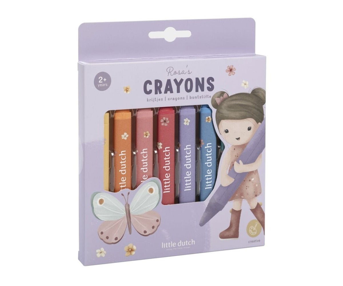 Crayones de Cera Rosa