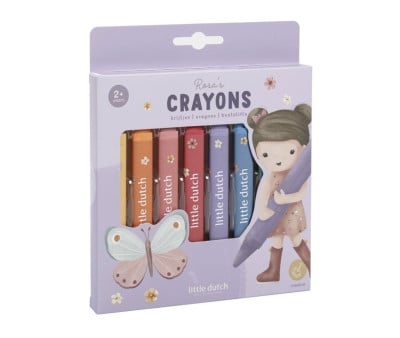 Crayones de Cera Rosa