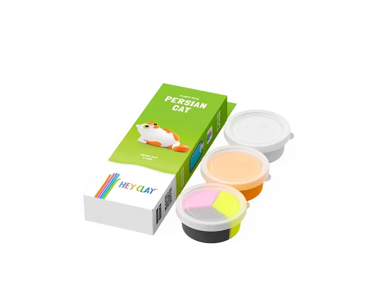 Pâte à Modeler Interactive Chat Persan (3 pots)