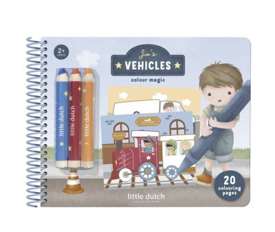 Libro Mágico Vehículos con Jim