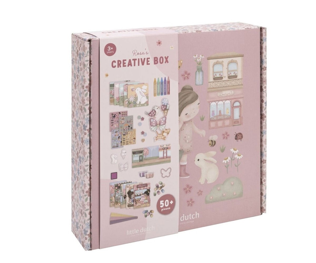 Caja de Creatividad Grande Rosa
