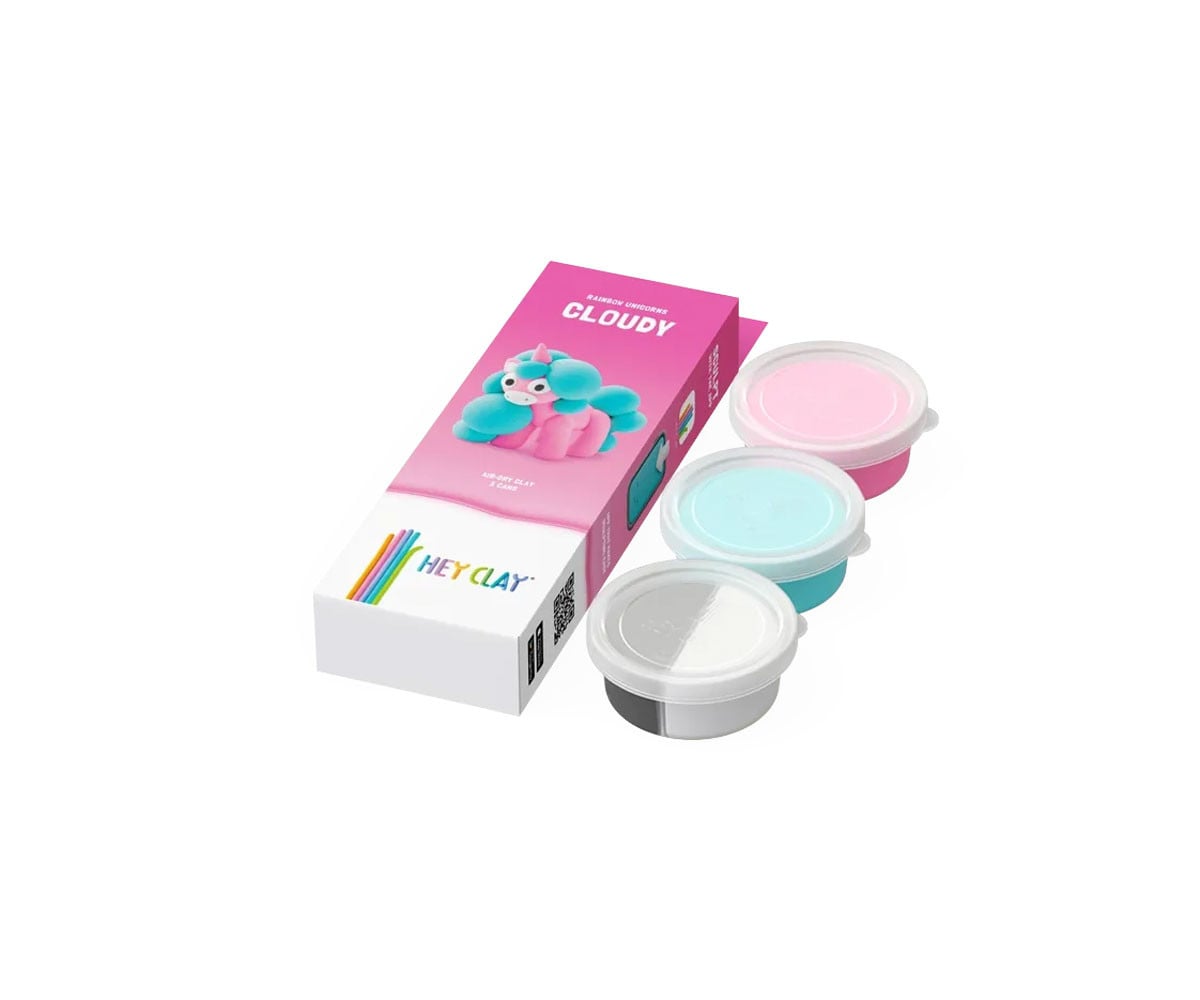 Plasticina interativa Rainbow Unicorn (3 cores)