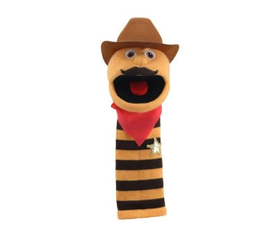 Burattino Guanto Eco Sockettes Cowboy