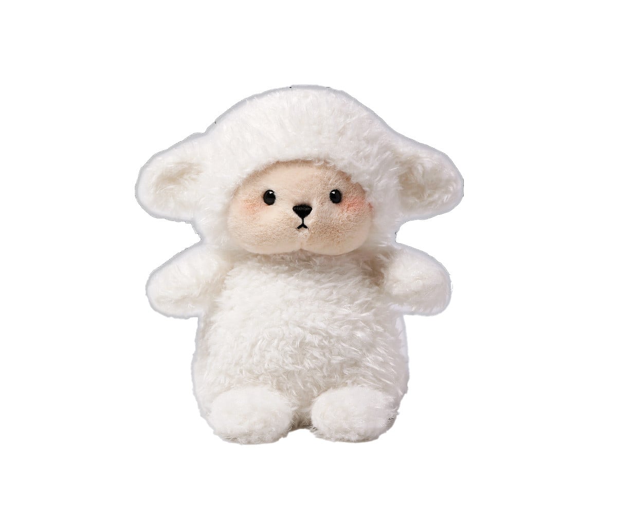 Agneau en Peluche avec Sachet Lavande