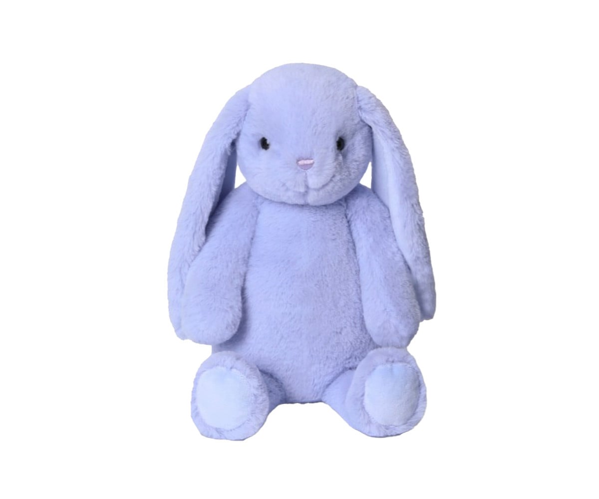 Lapin en Peluche Iris Purple Smiling Leveret Personnalisable avec Sachet Lavande