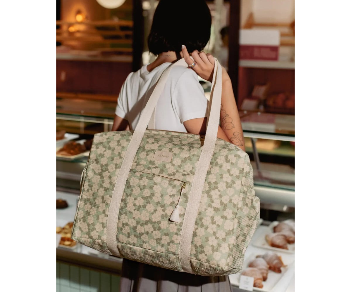 Waterproof Maternity Bag Opera Green Sakura