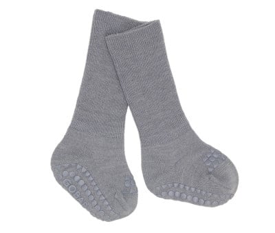 Calzine Antiscivolo Lana Merinos Grey Melange