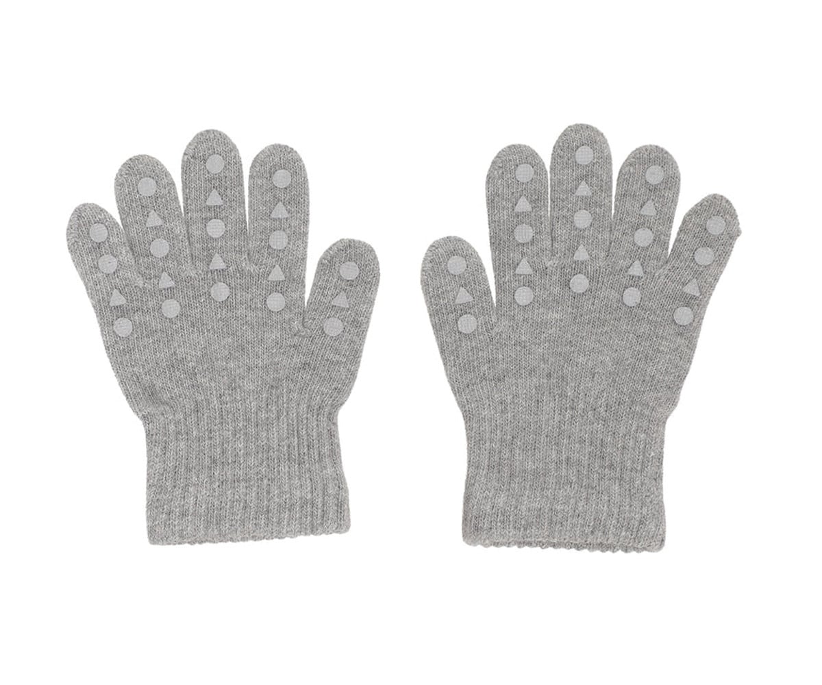 Guantes Antideslizantes Lana Merino Gris Melagne