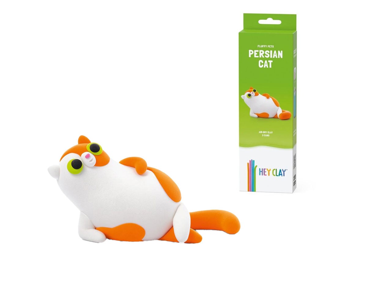 Pâte à Modeler Interactive Chat Persan (3 pots)