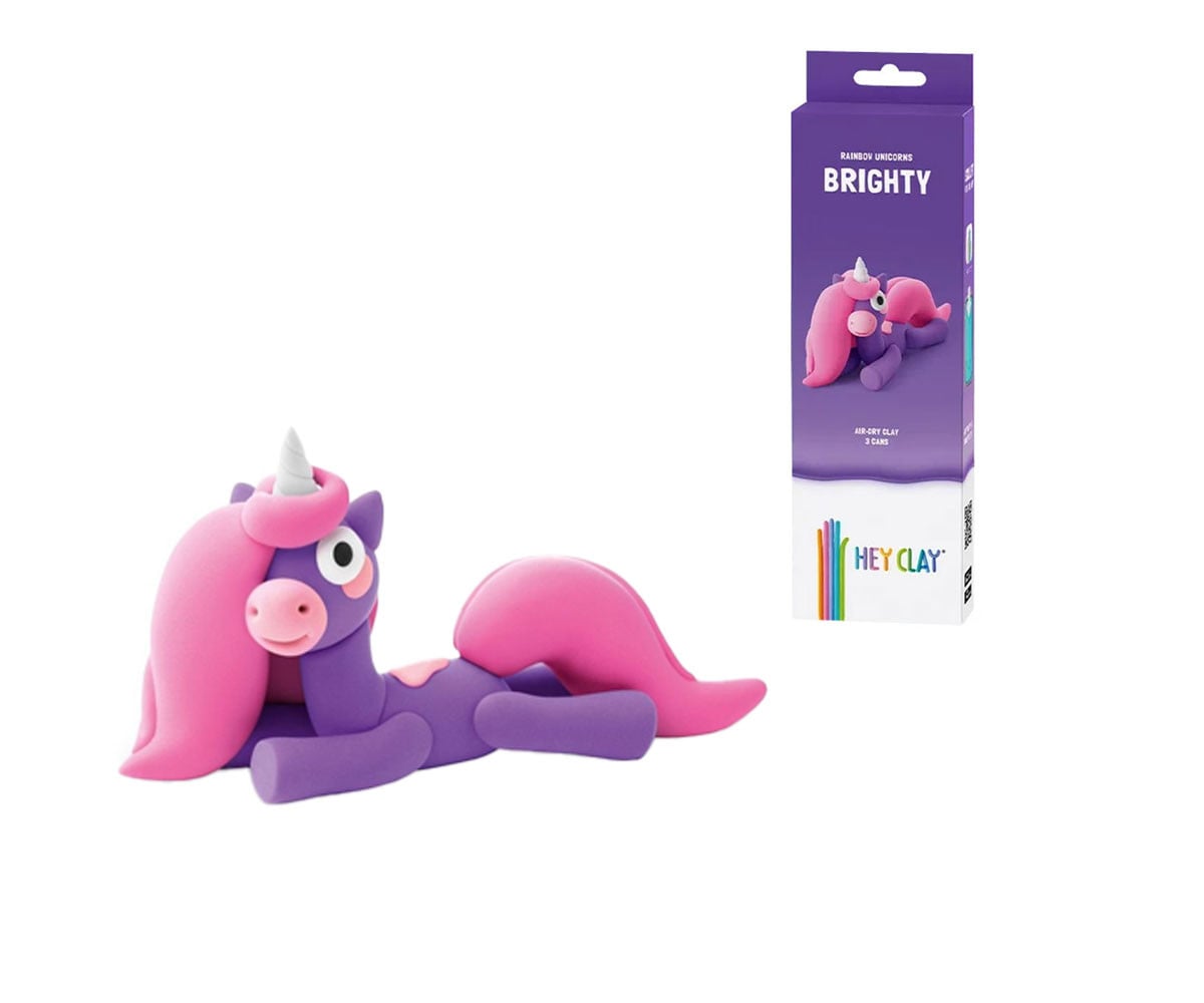Plasticina interativa Brighty Unicorn (3 cores)