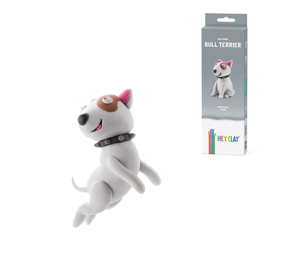 Plastilina Interattiva Bull Terrier (3 vasetti)