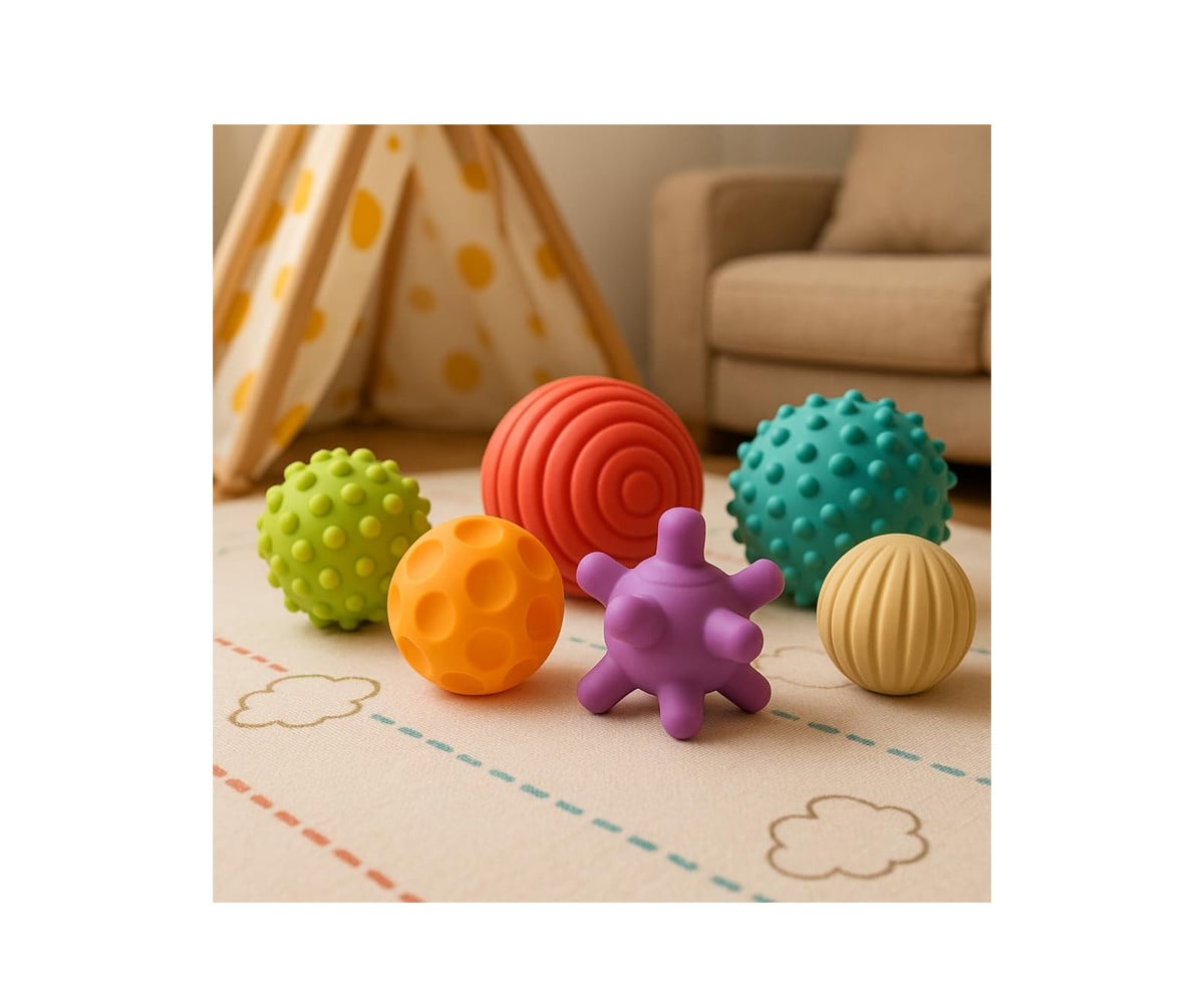 Conjunto de bolas sensoriais