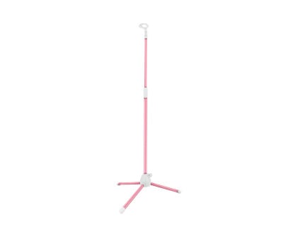 Suporte de microfone rosa