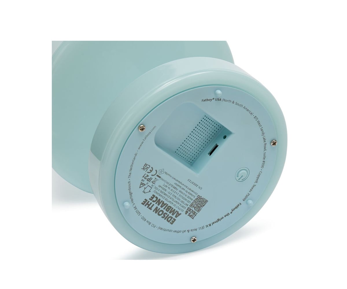 Lampada da Tavolo Edison The Ambiance Polar Blue