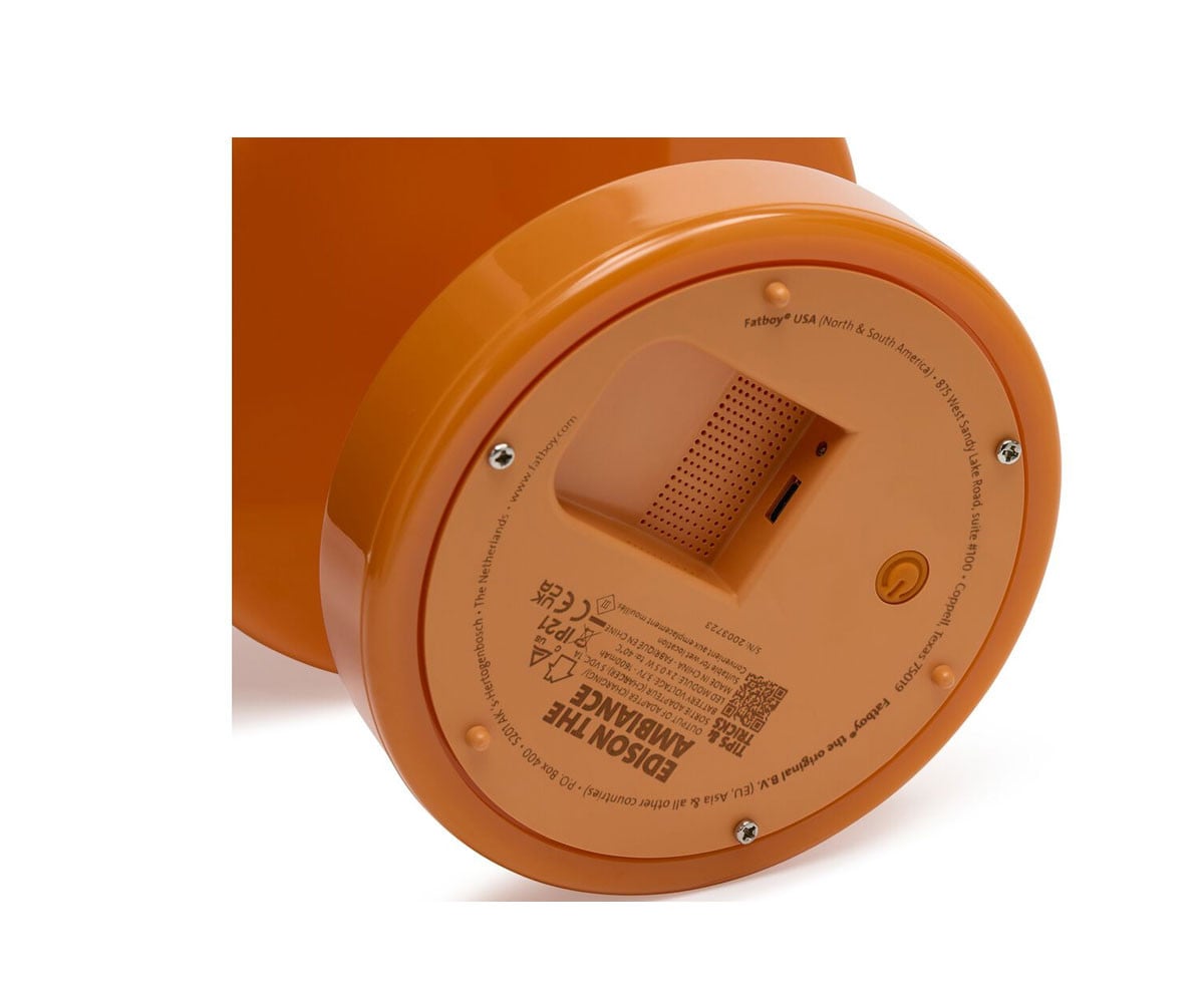 Lampada da Tavolo Edison The Ambiance Sunny Orange