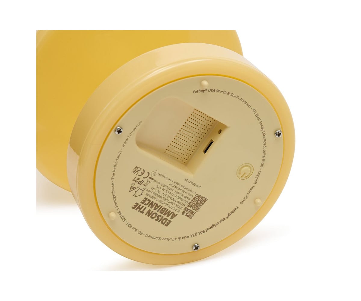 Lampada da Tavolo Edison The Ambiance Pale Yellow