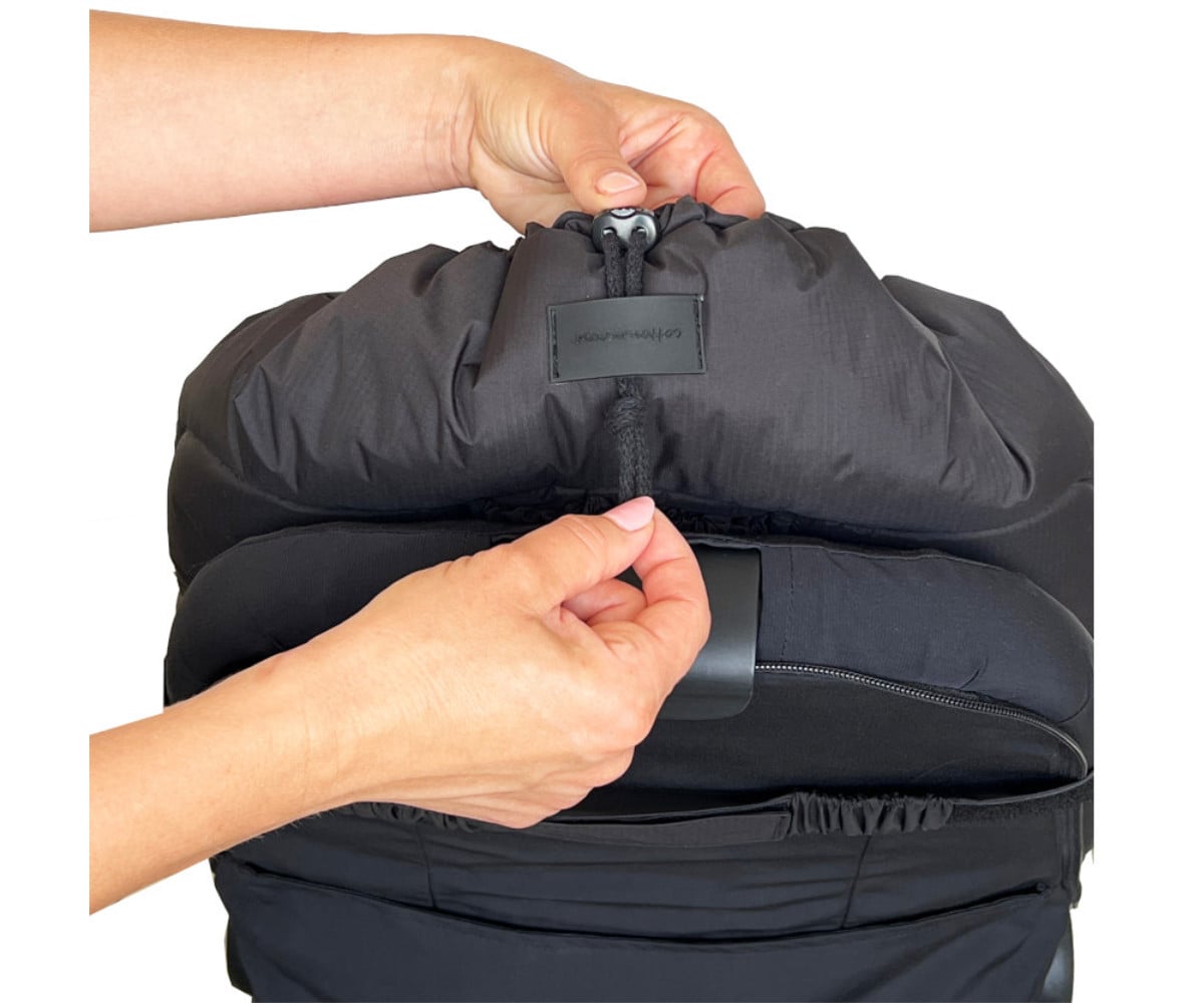 Saco Carro Bebé Mini Soft Black Cosy