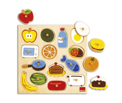 Puzzle de Madera Culinario