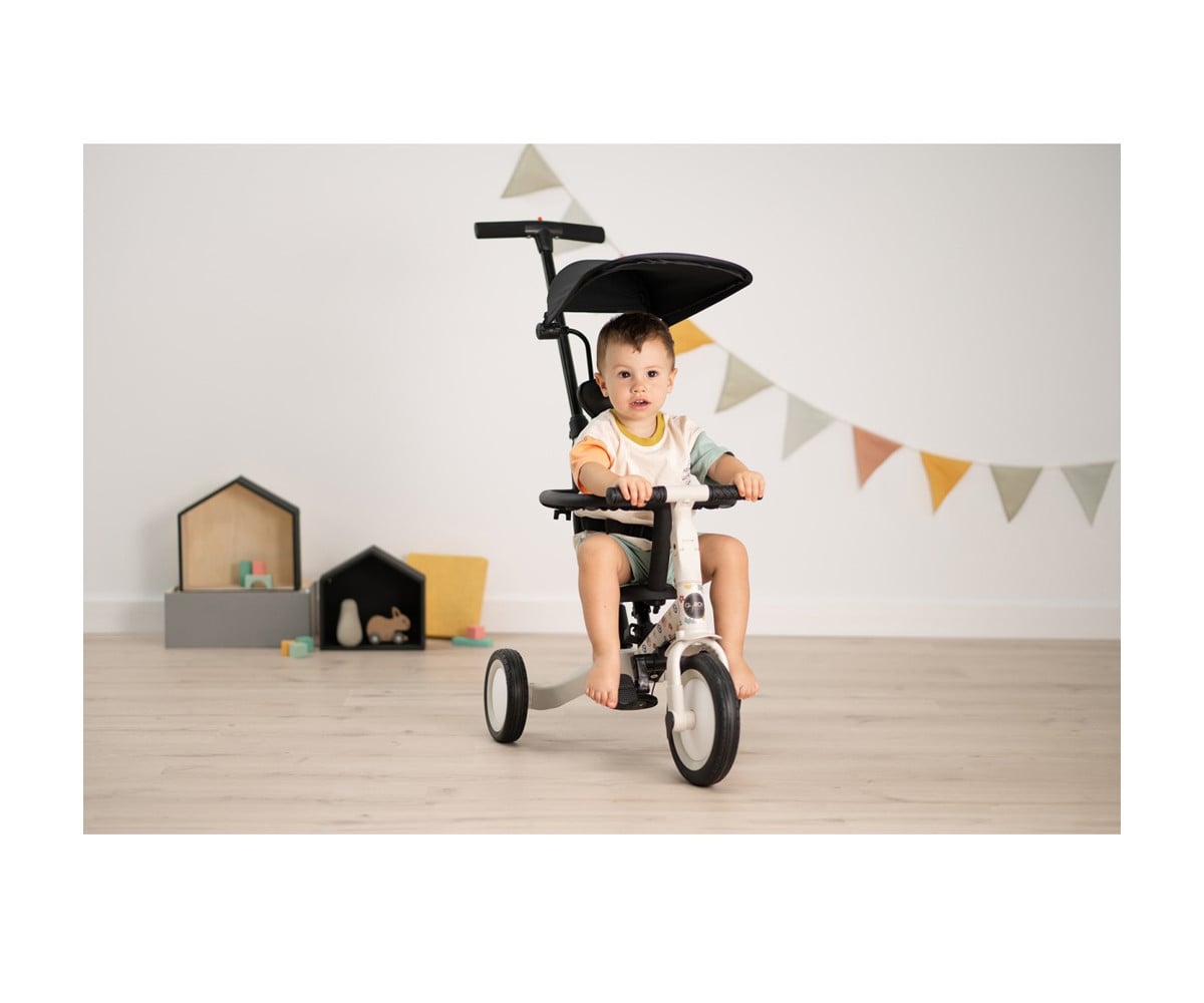 Triciclo Multifunção Gyro+ Stickers Cor Bege