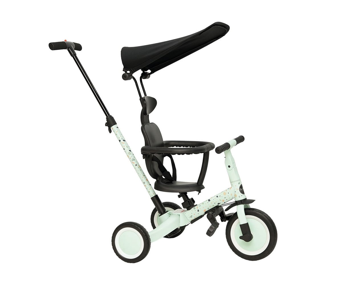 Triciclo Multifunzione Gyro+ Green Stickers