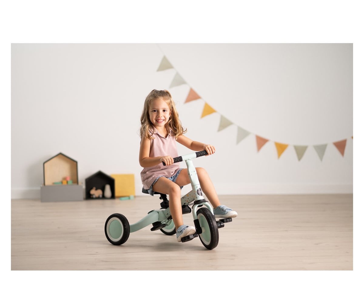 Triciclo Multifunzione Gyro+ Green Stickers