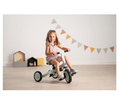 Triciclo Multifunzione Gyro+ Green Stickers