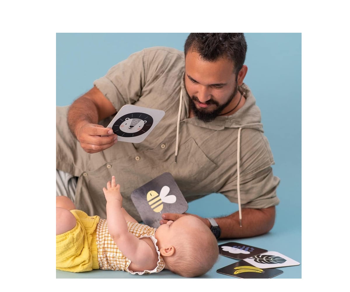 Set di Carte a Contrasto per Bambini