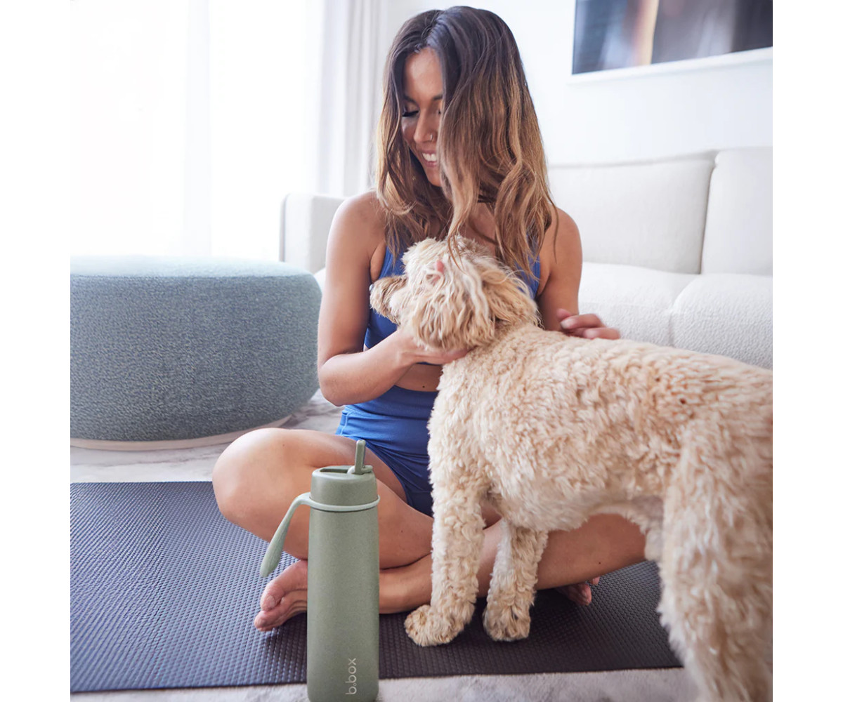 Gourde Isotherme Flip Top Olive 690 ml