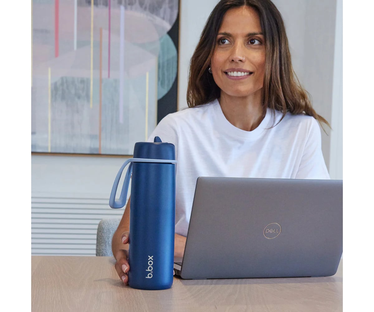 Garrafa térmica Flip Top Midnight 690 ml