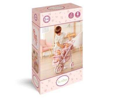 Poussette Double pour Poupées Olivia