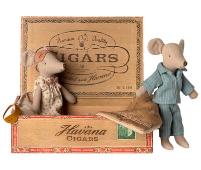 Topi Mum & Dad Mice in Box