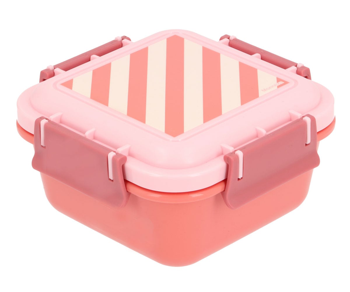 Large Lunch Box Stripes Bloom & Blush