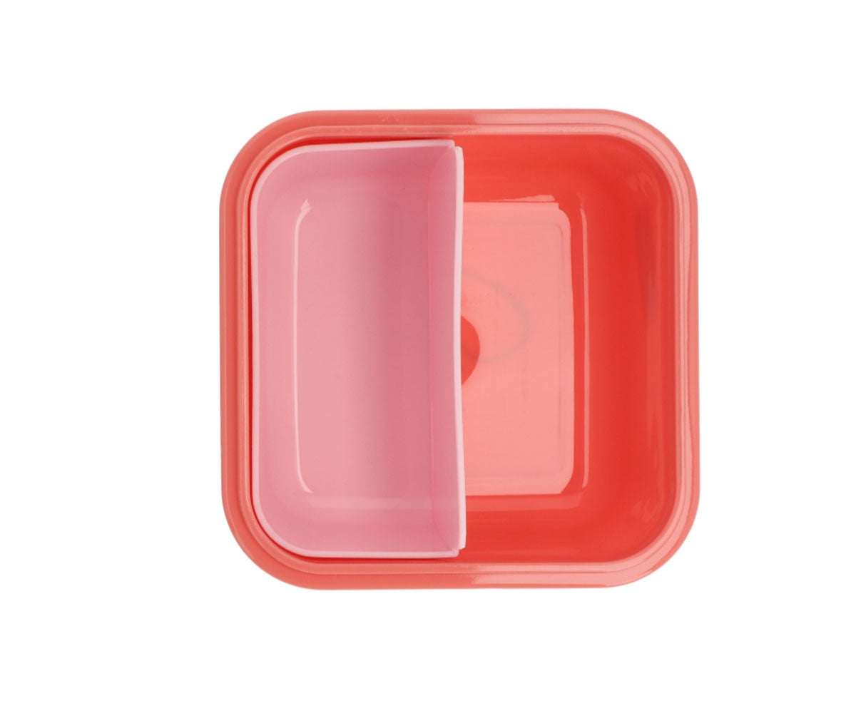 Large Lunch Box Stripes Bloom & Blush