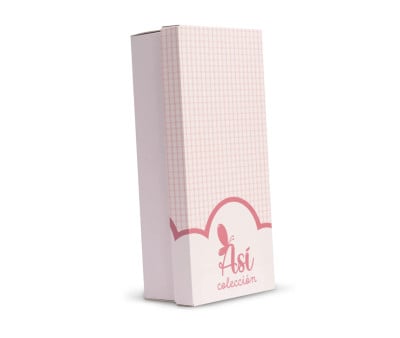 Boneca Oli com Vestido de Flores Cinza e Rosa 30cm