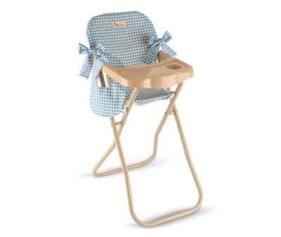 Chaise Haute avec Plateau et Bavoir Noel