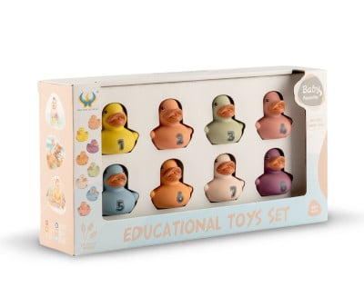 Set de Huit Canards pour le Bain