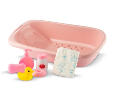 Baignoire pour Poupées avec Accessoires
