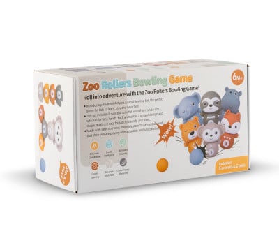 Jeu de Quilles Les Animaux du Zoo