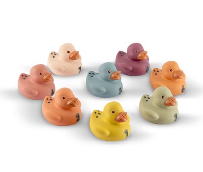 Set de Ocho Patitos para el Baño