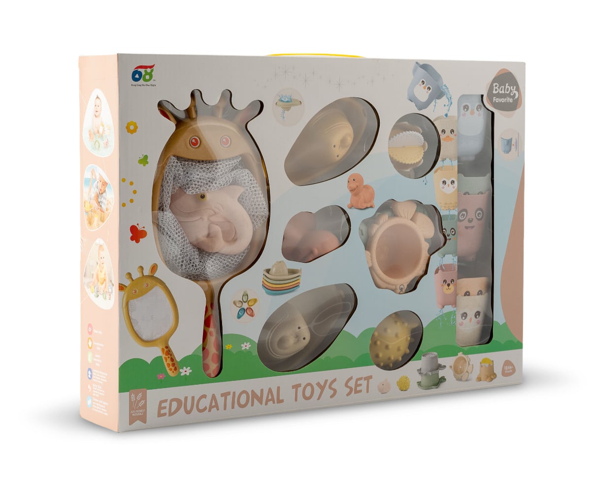 Set de 22 Jouets pour le Bain Animaux Marins