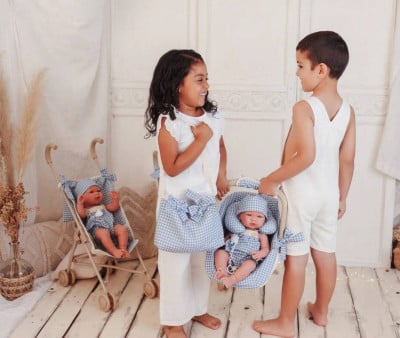 Maxi Cosi Bambole + Cuscino Noel
