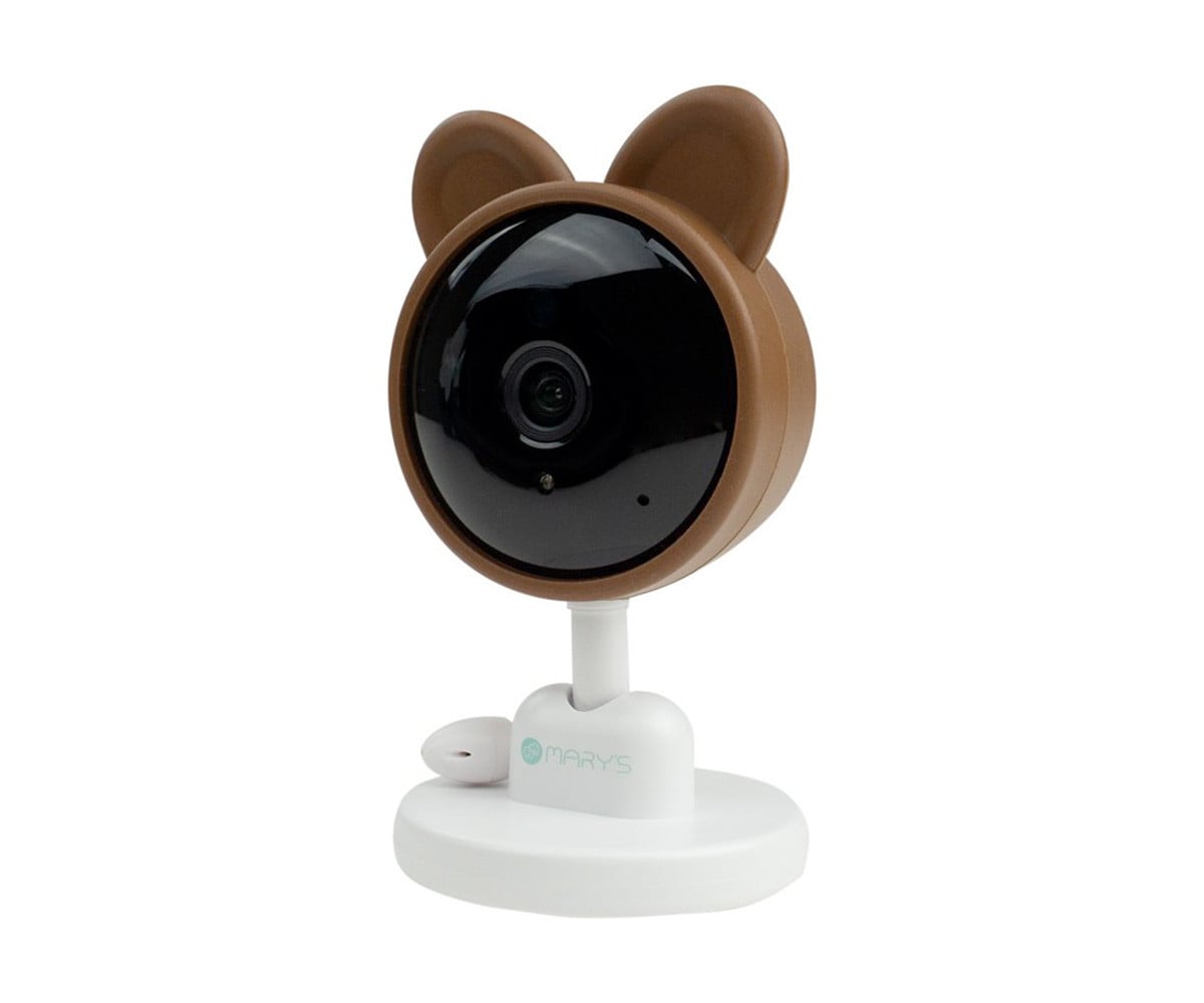 Niania WiFi Baby Fixed Camera Brown Teddy Bear