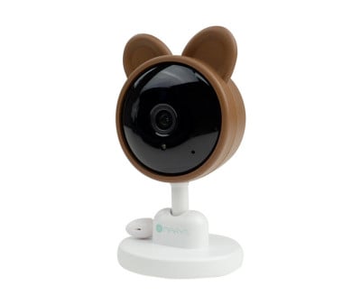 Cámara Fija Bebé Niania WiFi Oso de Peluche Marrón