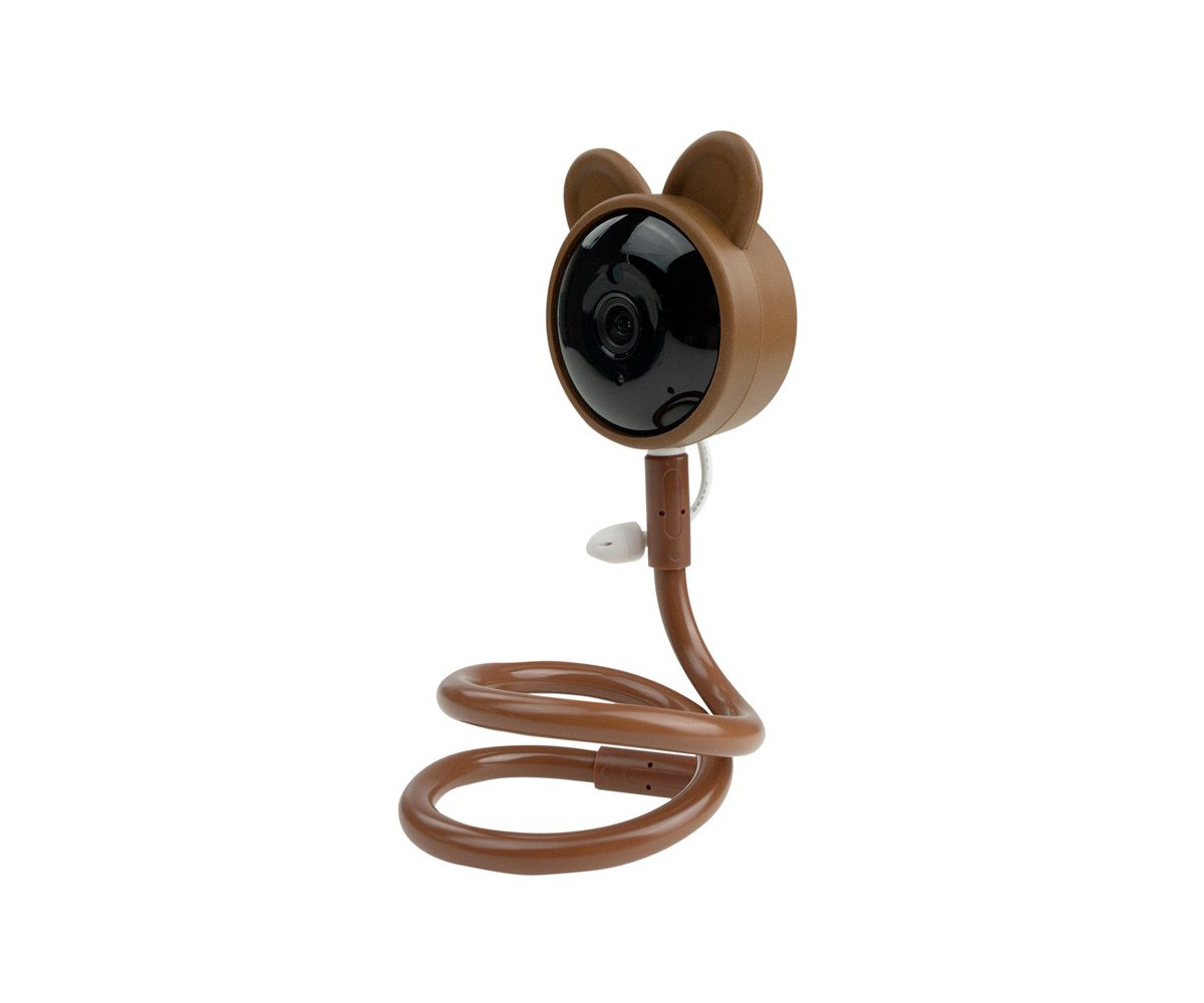 Niania WiFi Baby Fixed Camera Brown Teddy Bear
